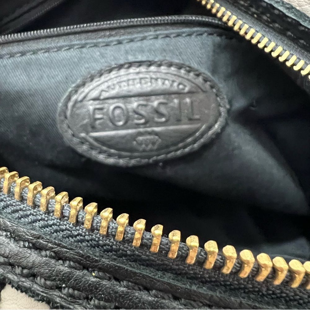 Fossil Erin Colorblock Satchel - image 7